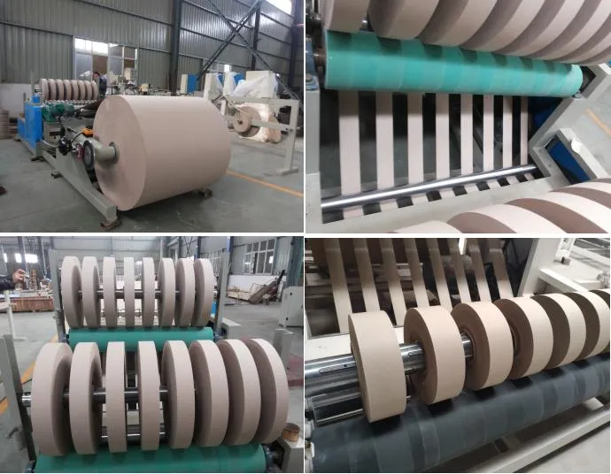Máy cắt và cuộn giấy Kraft tốc độ cao 1