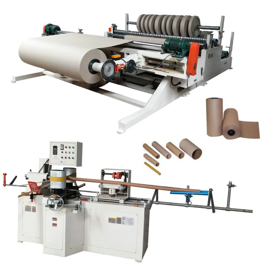 Máy cắt và cuộn giấy Kraft tốc độ cao 2