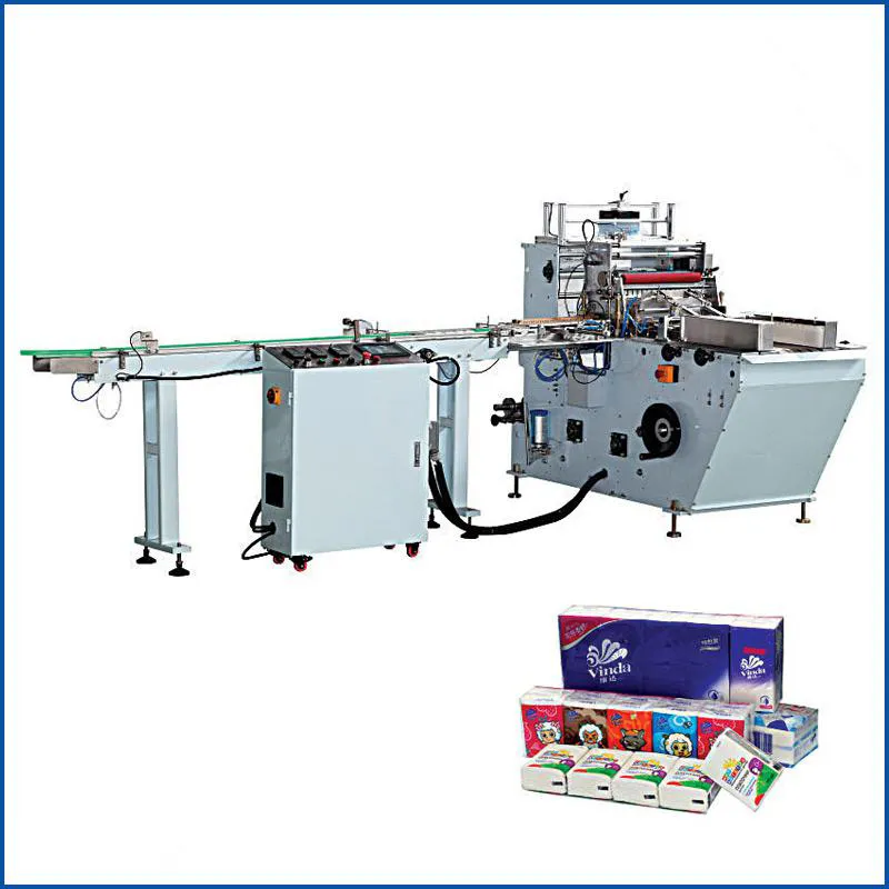 Toàn bộ tự động Mini loại túi mặt khăn giấy làm máy sản xuất dòng 3