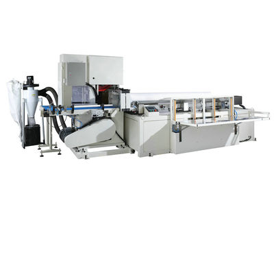 Giá hợp lý Máy cắt giấy vệ sinh công nghiệp hoàn toàn tự động Máy cắt dây chuyền 15KW 3 giai đoạn 4 dòng