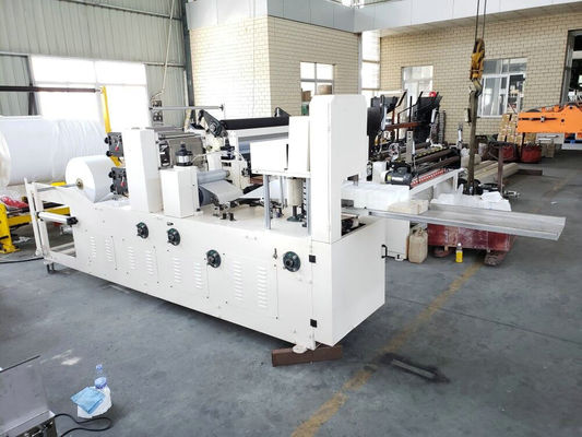 Tự động giấy khăn giấy Serviette Quarter gấp máy với in màu bán