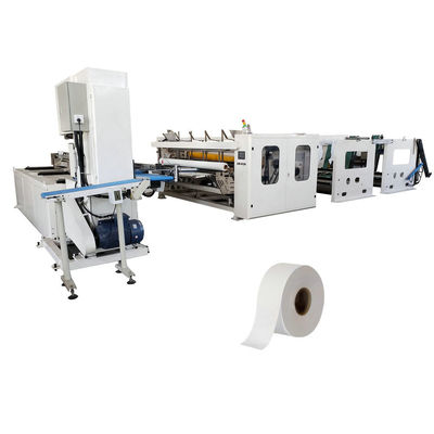 Đường dây sản xuất giấy vệ sinh tự động Maxi với máy đóng gói thu hẹp nhiệt