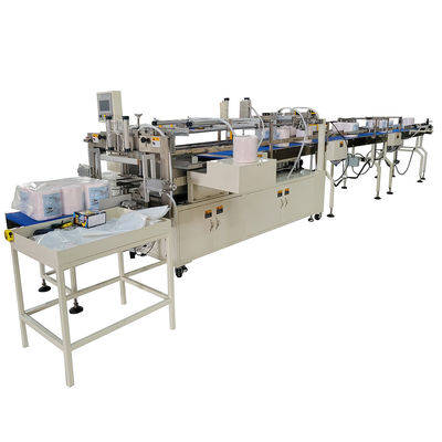 Máy đóng gói cuộn giấy khăn Maxi Semi Automatic 4/6 Rolls Per Bag
