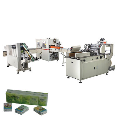 Toàn bộ dây chuyền sản xuất máy làm khăn giấy cầm tay tự động