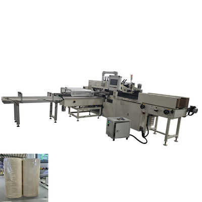 Bộ đóng gói 3D hoàn toàn tự động 1/2/4/6 cuộn giấy vệ sinh nhỏ Máy đóng gói cuộn khăn bếp