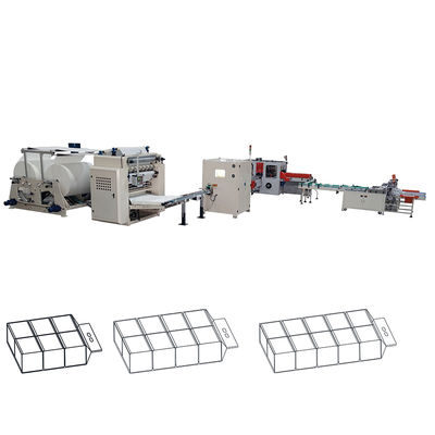 Trung Quốc 6 dòng vẽ mềm V nếp gấp giấy mô khuôn mặt sản xuất máy dây chuyền sản xuất nhà máy